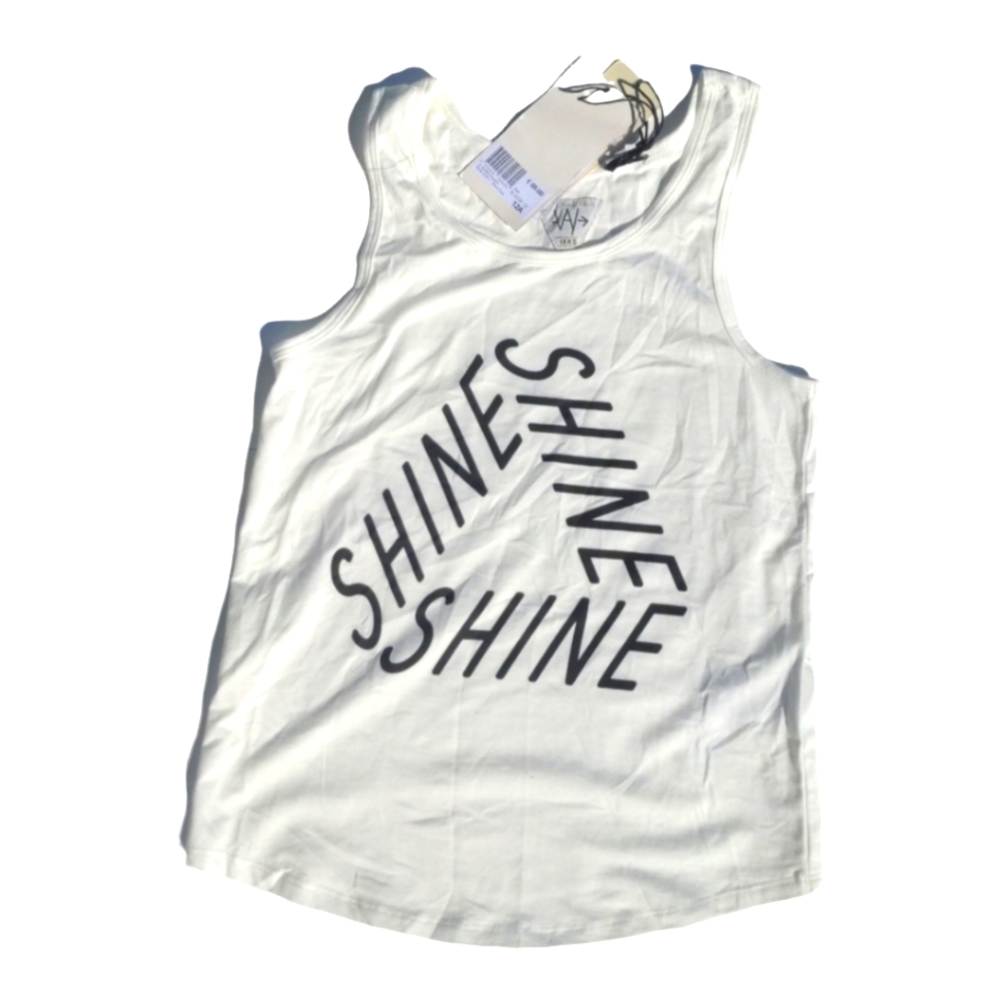 IKKS 12A White Tank